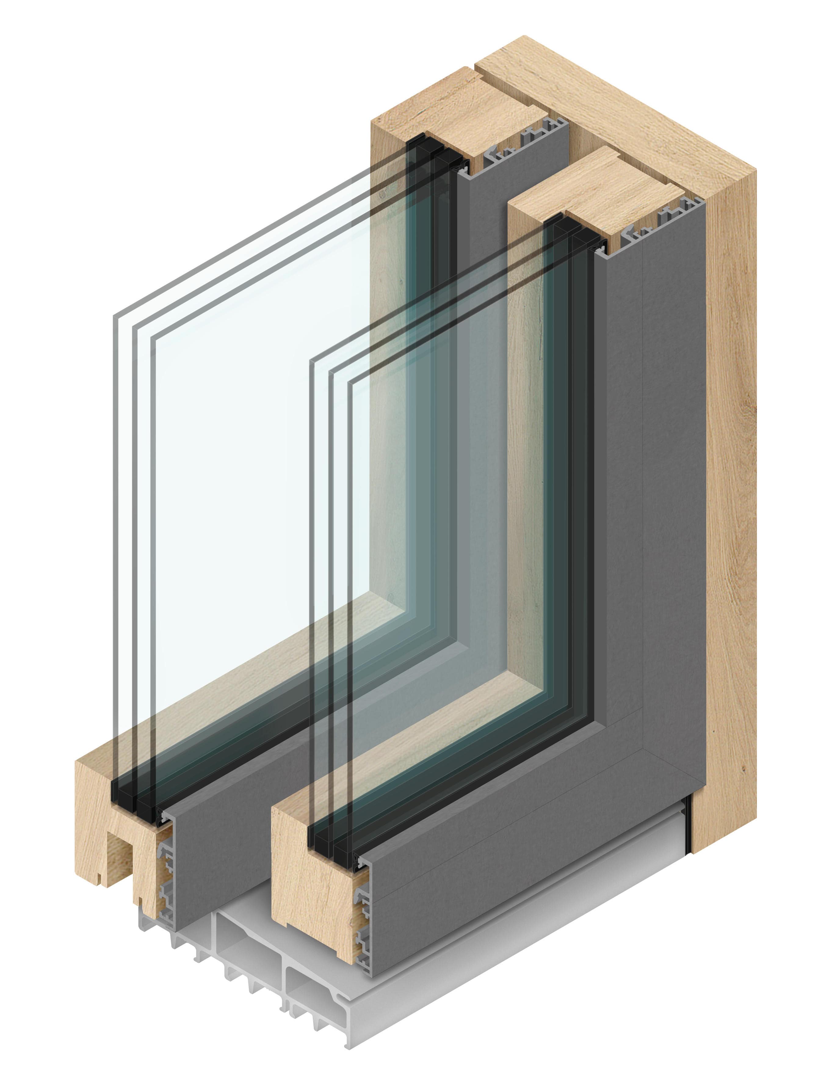 Hebeschiebe-Fenster AGM ISO-7600